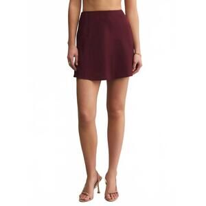NEW Z SUPPLY chablis mini skirt in merlot